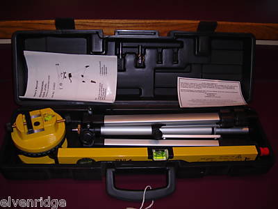 Professional laser level w tripod carry case V18923 sk