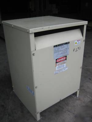 Square d transformer 45KVA 480/240 v 45 kva 3 ph delta