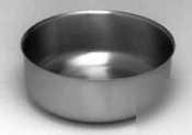 Straight sided stainless steel bowl - 64 oz