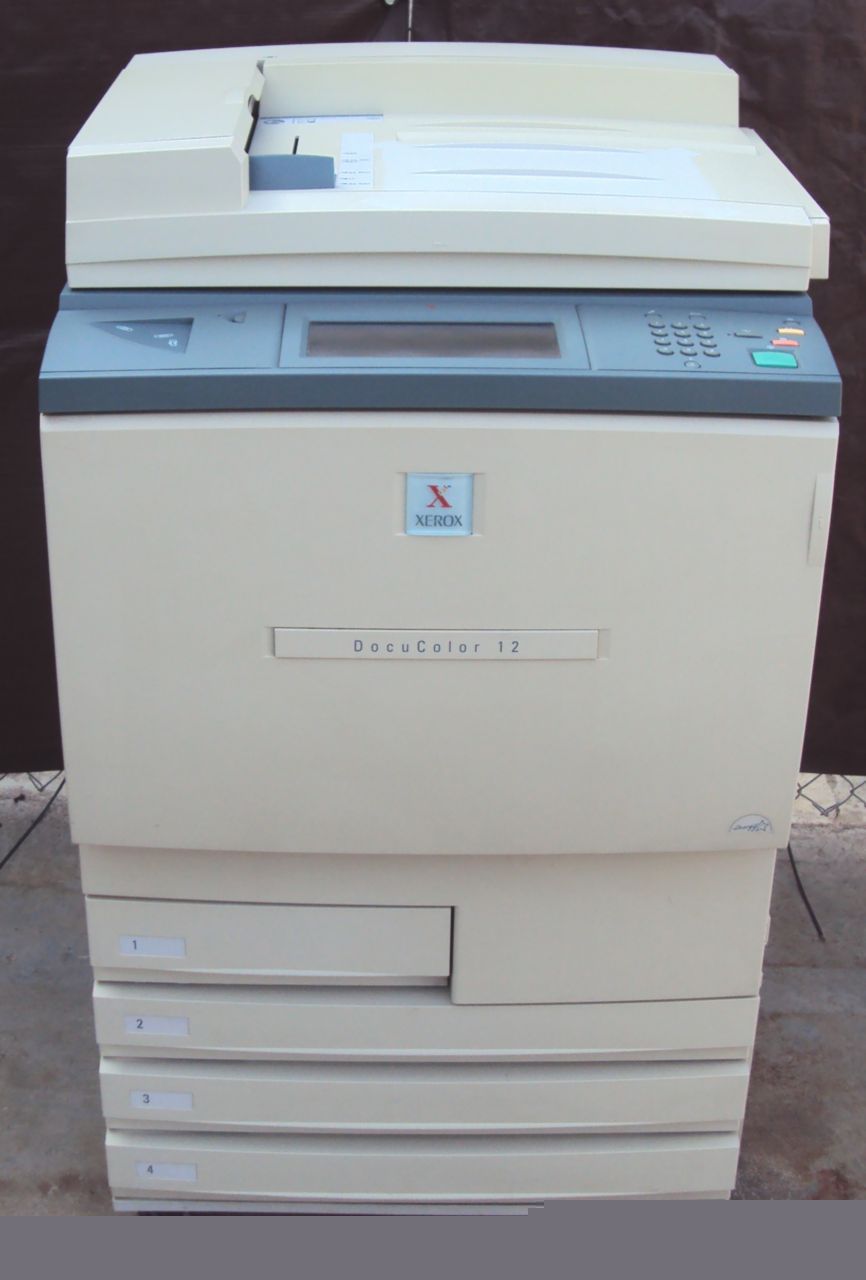 Xerox docucolor 12 color copier /G640 splash controller