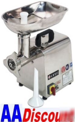 Vollrath / anvil hd # 12 meat grinder w/ reverse 40743