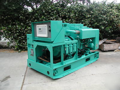 12 kw onan diesel generator set, 174 hours of use