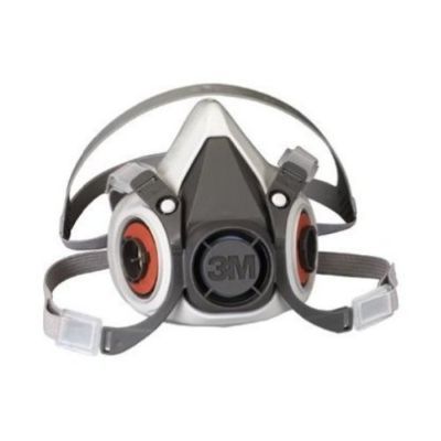 3M 6100 series half face mask respirator size medium
