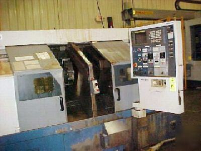 #9912 - mori seiki DL15 twin-spindle cnc turning center