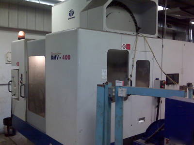 2001 daewoo doosan dmv 400 vertical machining center 