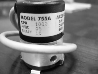 Accu-coder model# 755A servo motor encoder - used