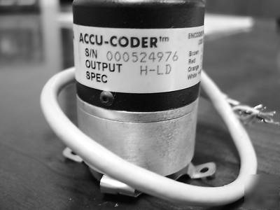 Accu-coder model# 755A servo motor encoder - used