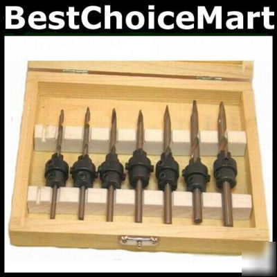 Countersink 22-pc drill bit set woodworkinging