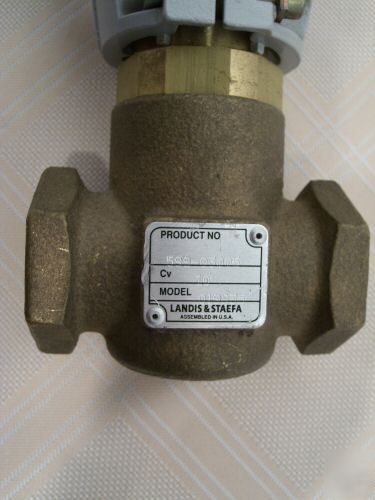 Landis & staefa electro hydraulic actuator with valve 