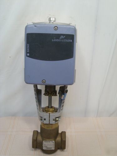 Landis & staefa electro hydraulic actuator with valve 