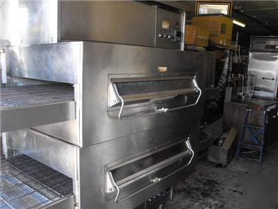 Middleby marshall double stack conveyor pizza oven 360