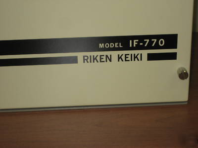 New gas monitoring system, riken kieki gas indicator 