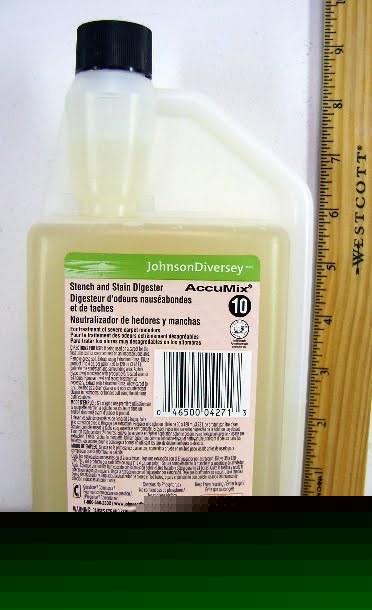 New stench odor stain spot digester remover accumix 10 