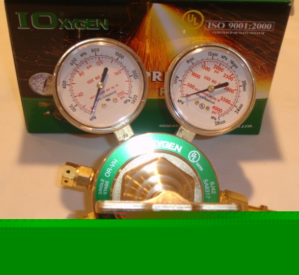 New victor style heavy duty oxygen regulator - CGA540- 