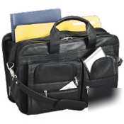 Stebco premium soft-touch briefcase - top loading