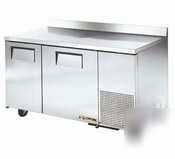 True twt-60-32| deep refrigerator 2 door work top|