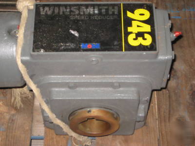 Winsmith gear 943 cdsr & reliance duty master ac motor 