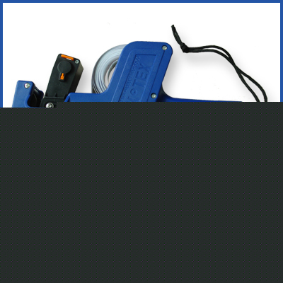 Blue retail price labeller tag gun MX5500 gift labels