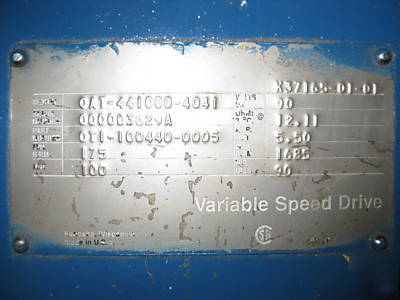 100 hp dynamatic motor frame 405TDZ 460 v 1765 rpm 