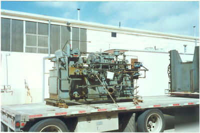 400 ton williams & white down acting hydraulic press