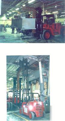 400 ton williams & white down acting hydraulic press