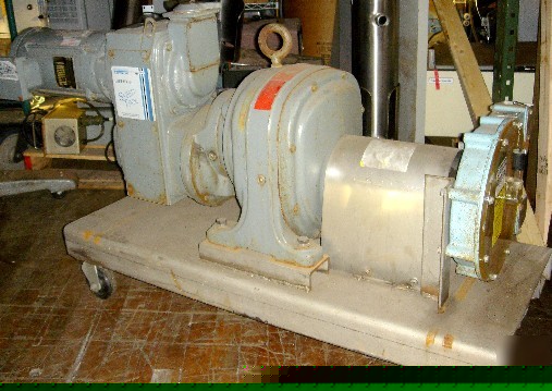 Bredel SP15 hosepump / peristaltic pump, 2.3GPM, 110PSI