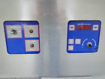Broaster model 1800 gas pressure cooker fryer