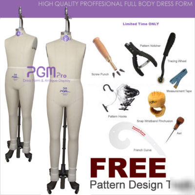 Dress form,professional dress form,men fullform #36,pgm