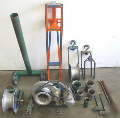 Greenlee 640 cable puller tugger system 4000 lbs