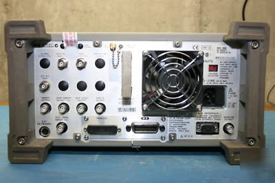 Hp agilent 8596E spectrum analyzer loaded calibrated