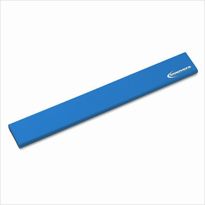 Innovera rubber keyboard wrist rest, blue