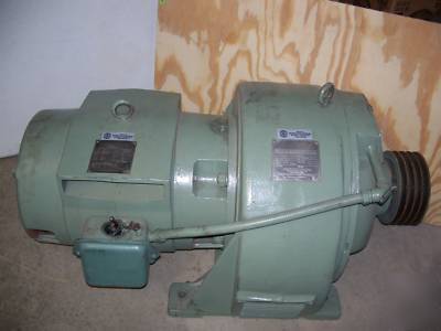 P2 minster press eaton dynamic ajusto-spede motor 30HP