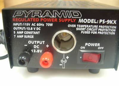 Pyramid regulated power supply ps-9KX 