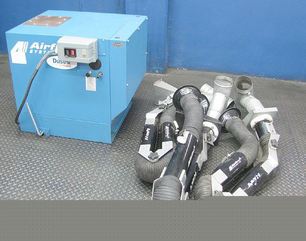 Airflow systems #DCH1-hp heavy duty dust collector