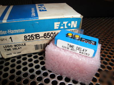 Cutler-hammer 8251B-6501 time delay logic module ( )