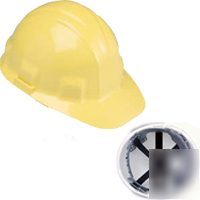 Hardhat yellow pinlock 6PT 3000060