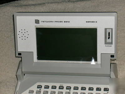 Network probe 6610 series ii analyzer unused works well