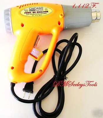 New heat gun 1500 watt 570F and 1112F fair deal ship