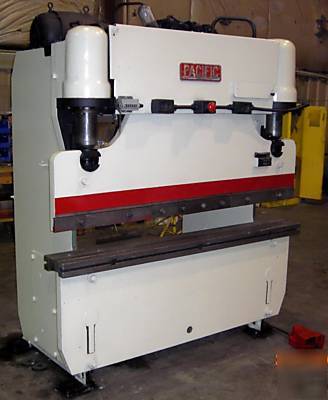 Pacific series J55-6 55 ton hydraulic press brake, 1972