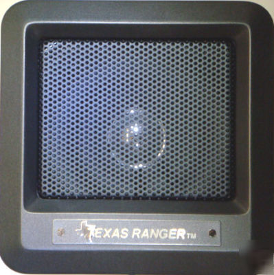 Texas ranger sra-168 grey black hd external cb speaker 