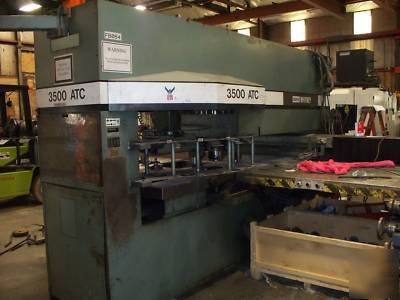 Wa whitney 40 ton hyd cnc punch & plasma fabricator