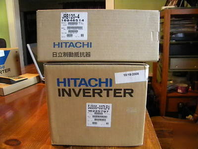 New hitachi SJ300-037LFU 5HP ac inverter drive JRB120-4 