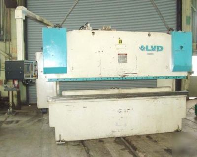 110 ton x 10' lvd hydraulic press brake w/ cnc control