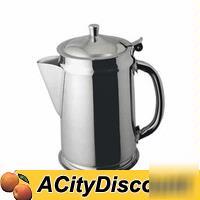1DZ update 64OZ s/s pitcher deluxe tea coffee server