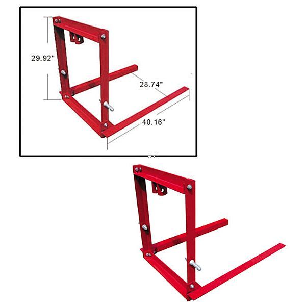 3 point carryall carry all fork for behind tractor 3052