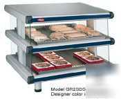 Dual shelf designer merchandising warmer - 30''