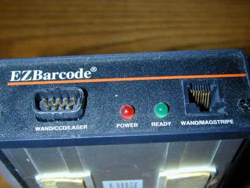 Ezbarcode barcode scanner reader unit RJ45 serial adb