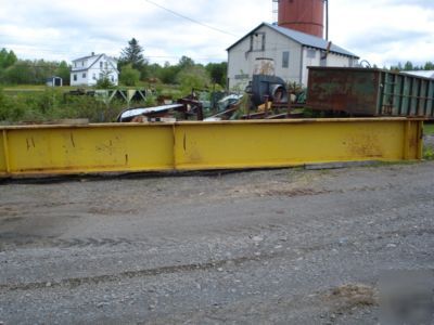 I-beam, 36IN x 16IN x 50 ft long, qty of 2 