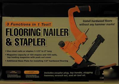 New hardwood floor nailer stapler l cleats pneumatic