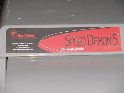 Red devil 5315 speed demon five gallon vortex mixer 